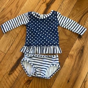 Ruffle butts 3-6 month bathing suit
